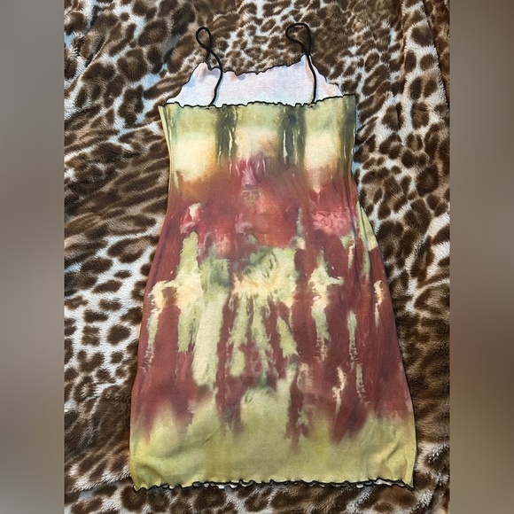 Tie-Dye Dress - Multicolor - Picture 4 of 4